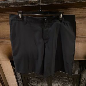 NEVER Worn Mens Black Adidas Dress Shorts size 36